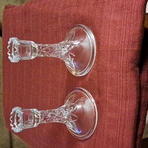 The Toscany Collection Crystal Candlesticks